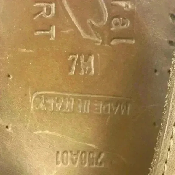 Natural Sport Italy Women's Mule Size 7 Wedge Heel Clog Tan Leather Lace Up Shoe - Picture 4 of 8